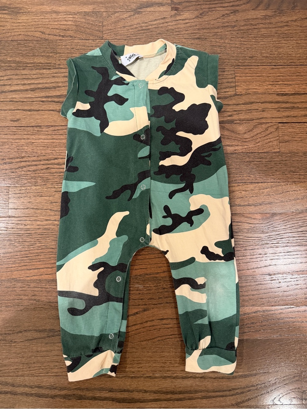 Lola + The Boys 12-18 MO CampnRomper